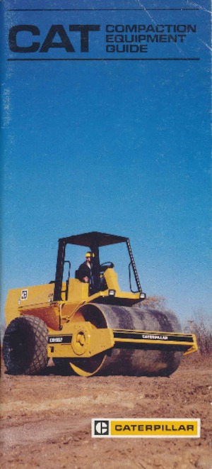 Enkele-trommelwals Caterpillar CS-551