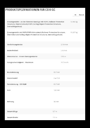 Enkele-trommelwals Caterpillar CS10GC
