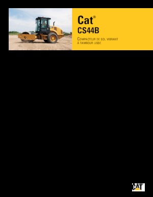 Enkele-trommelwals Caterpillar CS44B
