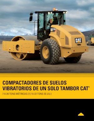 Enkele-trommelwals Caterpillar CS74B