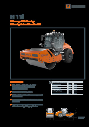 Enkele-trommelwals Hamm H 11i