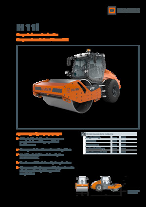 Enkele-trommelwals Hamm H 11i