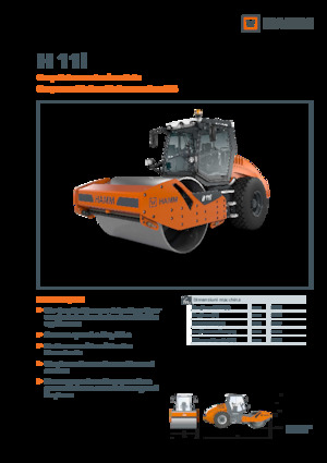 Enkele-trommelwals Hamm H 11i