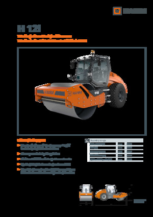 Enkele-trommelwals Hamm H 12i