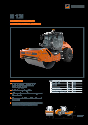 Enkele-trommelwals Hamm H 12i