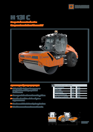 Enkele-trommelwals Hamm H 13i C