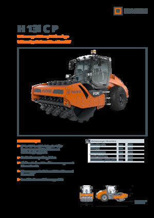Enkele-trommelwals Hamm H 13i C-P
