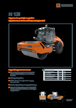 Enkele-trommelwals Hamm H 13i