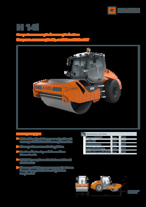 Enkele-trommelwals Hamm H 14i