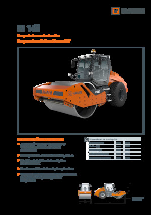 Enkele-trommelwals Hamm H 16i
