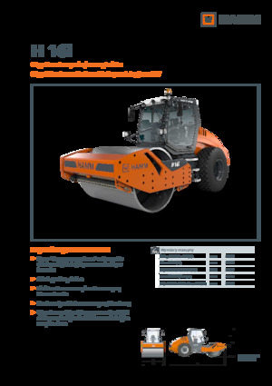 Enkele-trommelwals Hamm H 16i