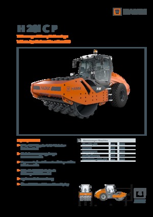 Enkele-trommelwals Hamm H 20i C-P