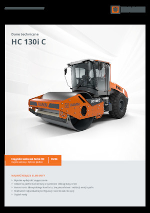 Enkele-trommelwals Hamm HC 130i C