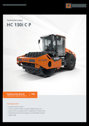 Enkele-trommelwals Hamm HC 130i C P
