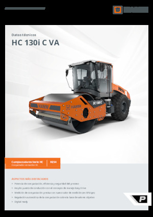 Enkele-trommelwals Hamm HC 130i C VA
