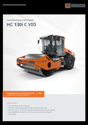 Enkele-trommelwals Hamm HC 130i C VIO