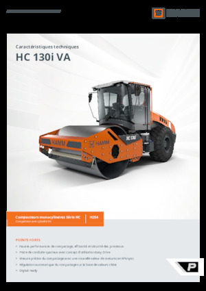 Enkele-trommelwals Hamm HC 130i VA