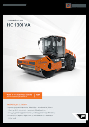 Enkele-trommelwals Hamm HC 130i VA