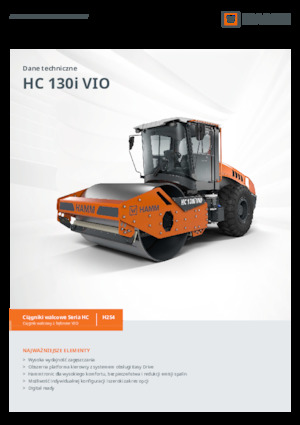Enkele-trommelwals Hamm HC 130i VIO