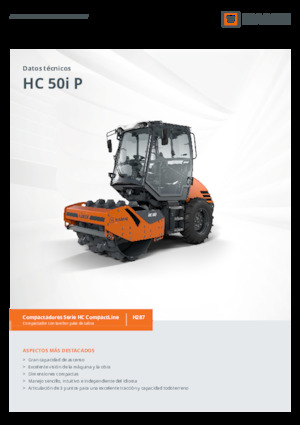 Enkele-trommelwals Hamm HC 50i P