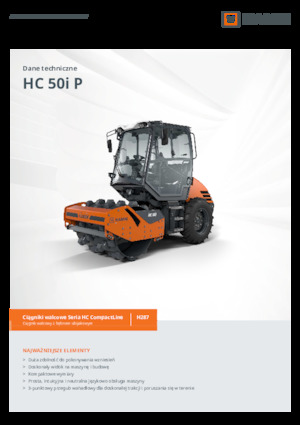 Enkele-trommelwals Hamm HC 50i P