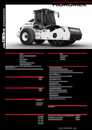 Enkele-trommelwals Hidromek HMK 130 CS
