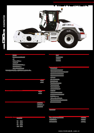 Enkele-trommelwals Hidromek HMK 130 CS