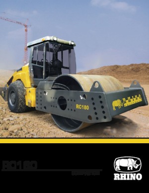 Enkele-trommelwals RHINO RC180