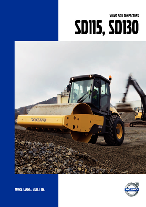 Enkele-trommelwals Volvo SD115F