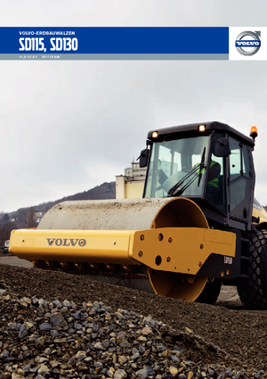 Enkele-trommelwals Volvo SD115F