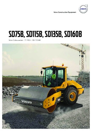 Enkele-trommelwals Volvo SD135B