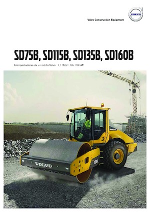 Enkele-trommelwals Volvo SD135B