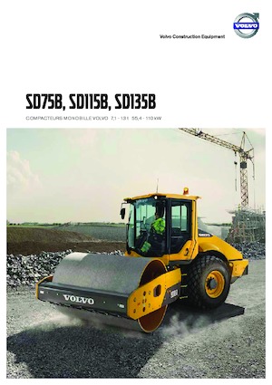 Enkele-trommelwals Volvo SD135B