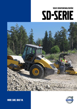 Enkele-trommelwals Volvo SD200DX