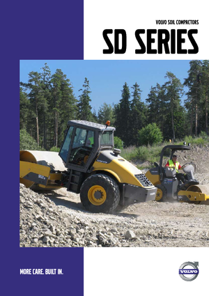 Enkele-trommelwals Volvo SD200DX