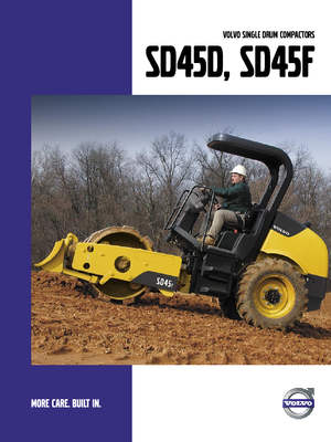 Enkele-trommelwals Volvo SD45F