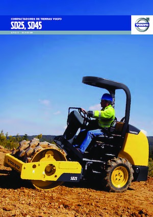 Enkele-trommelwals Volvo SD45B