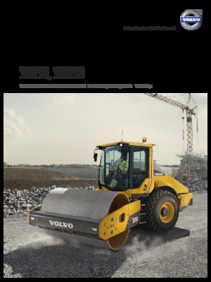 Enkele-trommelwals Volvo SD75B