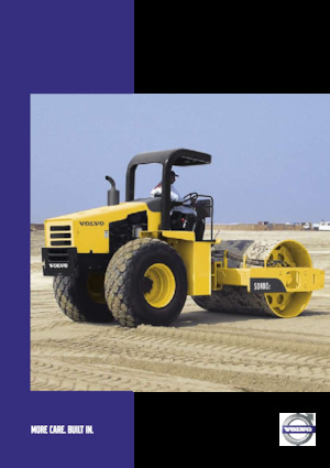 Enkele-trommelwals Volvo SD100 C