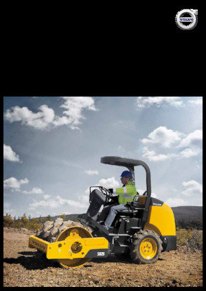 Enkele-trommelwals Volvo SD25