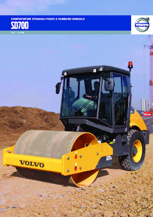 Enkele-trommelwals Volvo SD70F