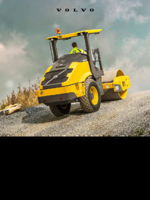 Enkele-trommelwals Volvo SD75B 