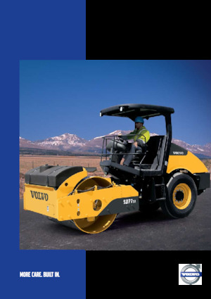 Enkele-trommelwals Volvo SD77DA