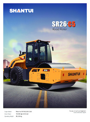 Enkele-trommelwals Shantui SR26-C5