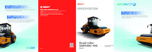 Enkele-trommelwals Sany SSR120C-10S 
