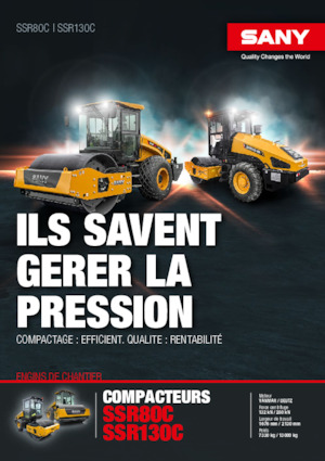 Enkele-trommelwals Sany SSR80C