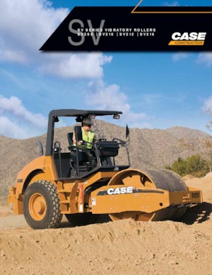 Enkele-trommelwals Case SV208