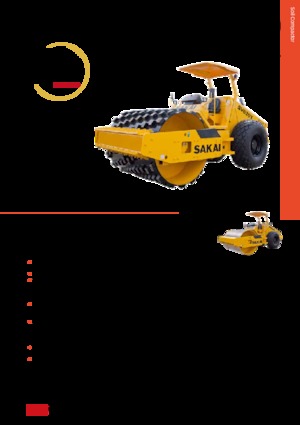 Enkele-trommelwals Sakai SV620D