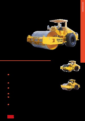 Enkele-trommelwals Sakai SV700T