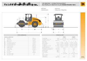 Enkele-trommelwals JCB-Vibromax VM 200 D T3